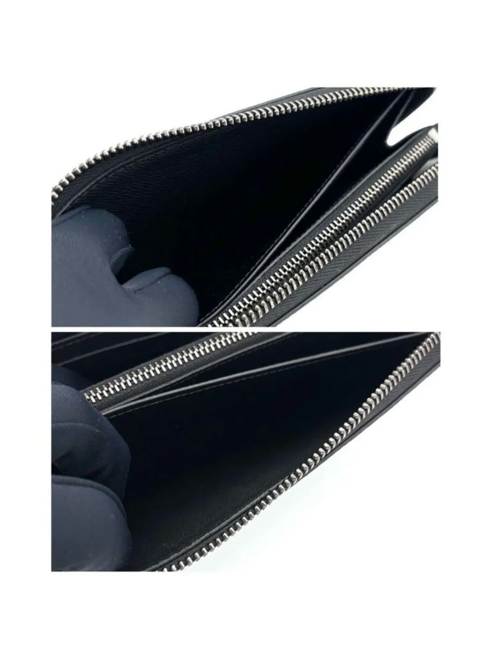 Louis Vuitton Monogram Eclipse Zippy Horizontal Wallet